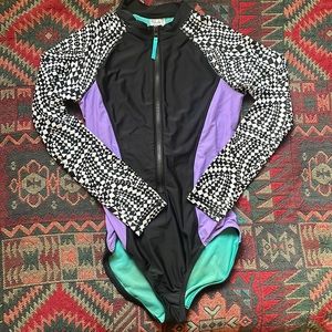 Speedo Rash Guard One Piece